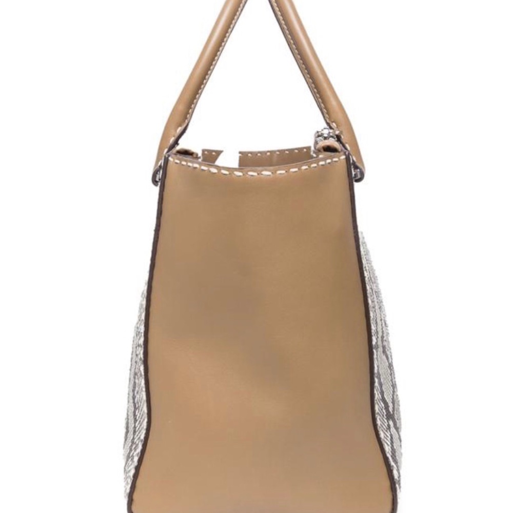 PRADA Rare Genuine Python City Twin Pocket Large Tote - Picture 7 of 13